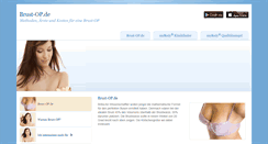 Desktop Screenshot of blog.brust-op.de